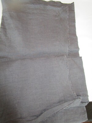 1 Pottery Barn linen DOUBLE flange euro sham YARD DYED photo shoot sample