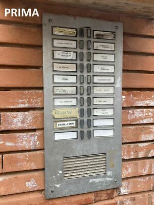 Frontale Urmet 625/210 , 10 Boutons Sur Deux Lignes Cure de Jouvence As