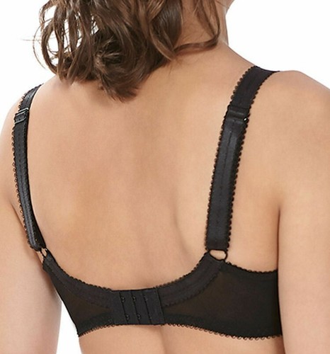 Fantasie Marianna Bra Black Emerald Lace Size 32D Padded Half Cup Balcony 9201 - Picture 2 of 12