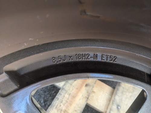 COMO NUEVAS llantas originales Mercedes Benz clase C 18 pulgadas AMG Goodyear neumáticos de verano 206 - Imagen 14 de 15