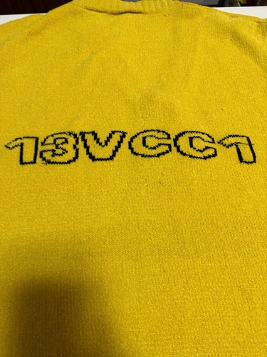 Vintage Y2K 90’s Mecca Fly Unit Division Mens XL Yellow Vest Mecca Hip Hop Baggy - Picture 7 of 10