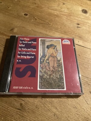 Suk -Chamber Works Vol. 3: Four Pieces For Violin And Piano,  Op. 17 / 07175