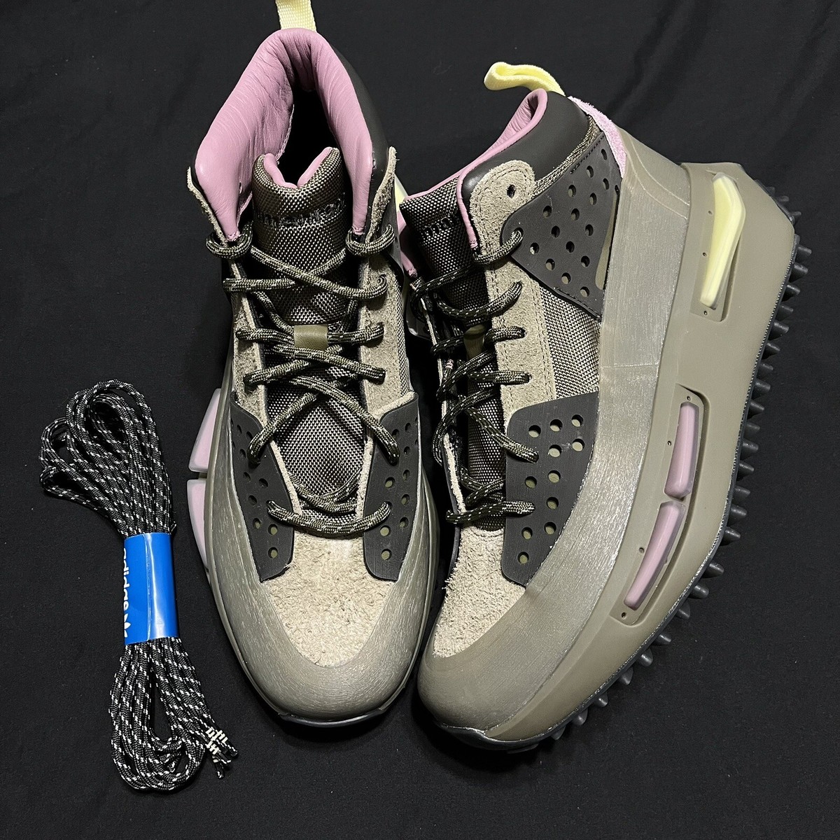 Adidas Human Race Hu NMD S1 RYAT Pharrell Focus Olive IE4686 Adidas Human Race Hu NMD S1 RYAT Pharrell Focus Olive IE4686