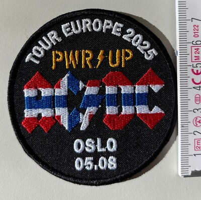 AC/DC Patch Ts048  Power Up  Oslo 2025   PWR UP      Neu