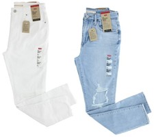 Levi's Women's 721 Jeans 22850, High-Rise Distressed Skinny Jeans, MSRP 69.50