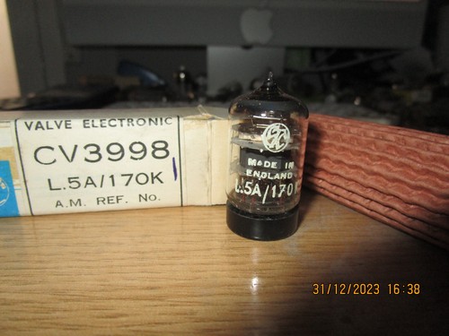 6TE8GT/6TE8 FIVRE NOS ITALY Tube Röhre Valvola Lampe TSF
