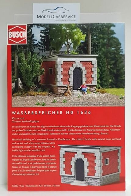 Busch 1/87 : 1636 Water Storage - Kit