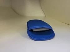 Blue Soft Padded Pouch Protective Sleeve Case for Gameboy Advance  7" x 3.5" 39R