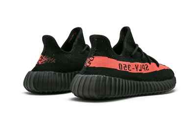 adidas Yeezy 350 V2 Core Black Red BY9612 - Express Shipping | eBay