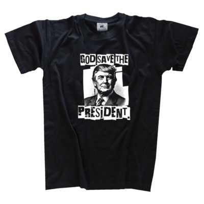 God save the president Donald Trump USA Präsident Wahl Republikaner T-Shirt
