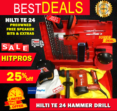 HILTI TE 24 HAMMER DRILL, PREWONED 