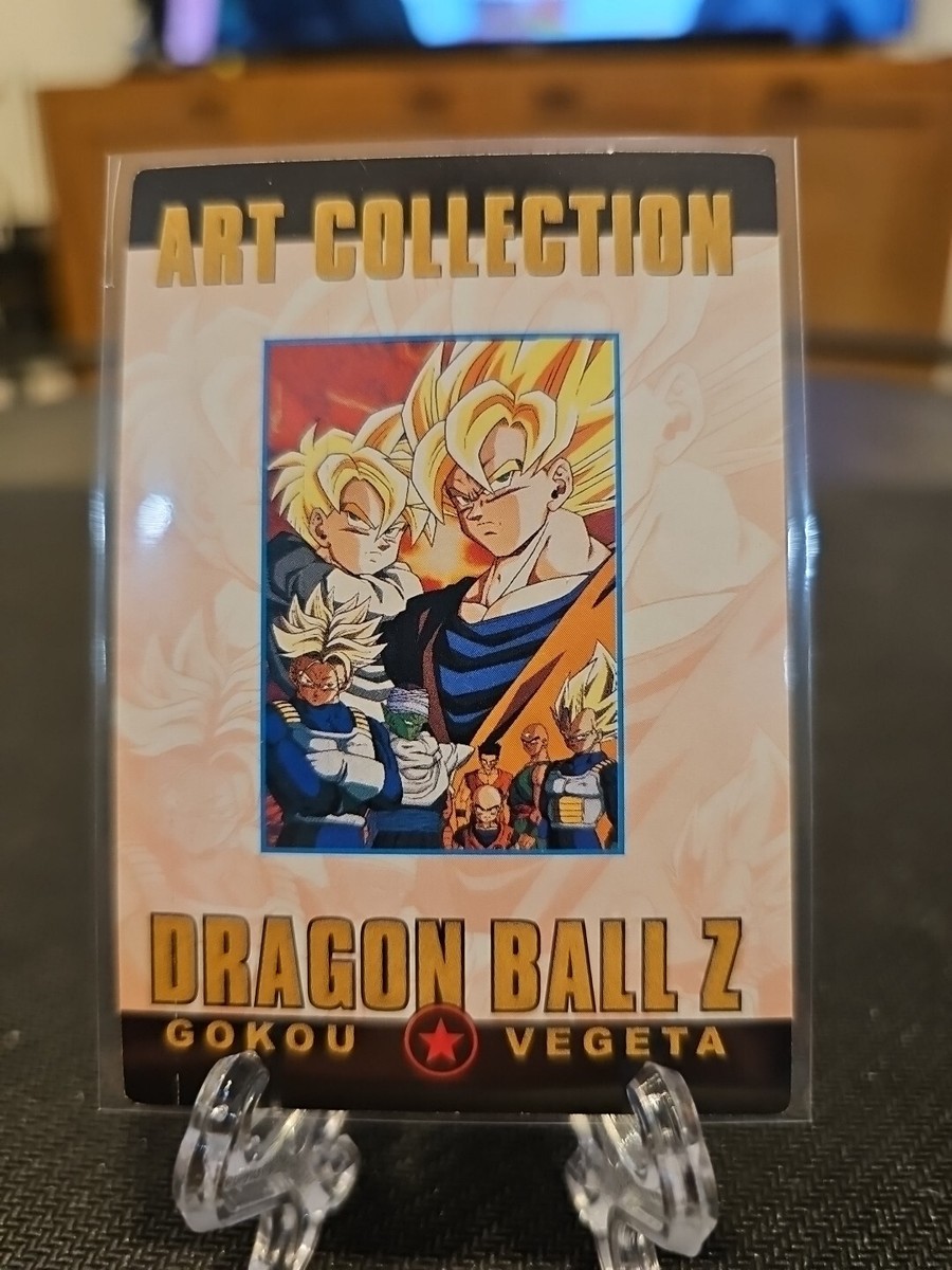 Dragon Ball Z Art Collection Goku Gokou Card #200 DBZ Holo Foil