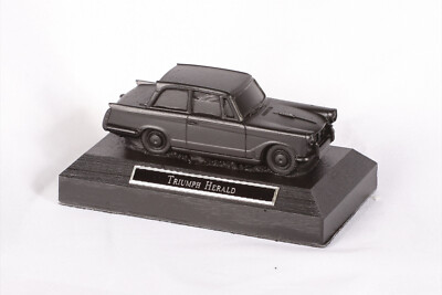 Triumph Herald made with British Coal by Unity Gifts