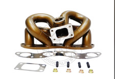 T3 Top Mount Turbo Manifold For SR20DET/VET 240SX S13 S14 S15 SS304 3mm 48mmOD