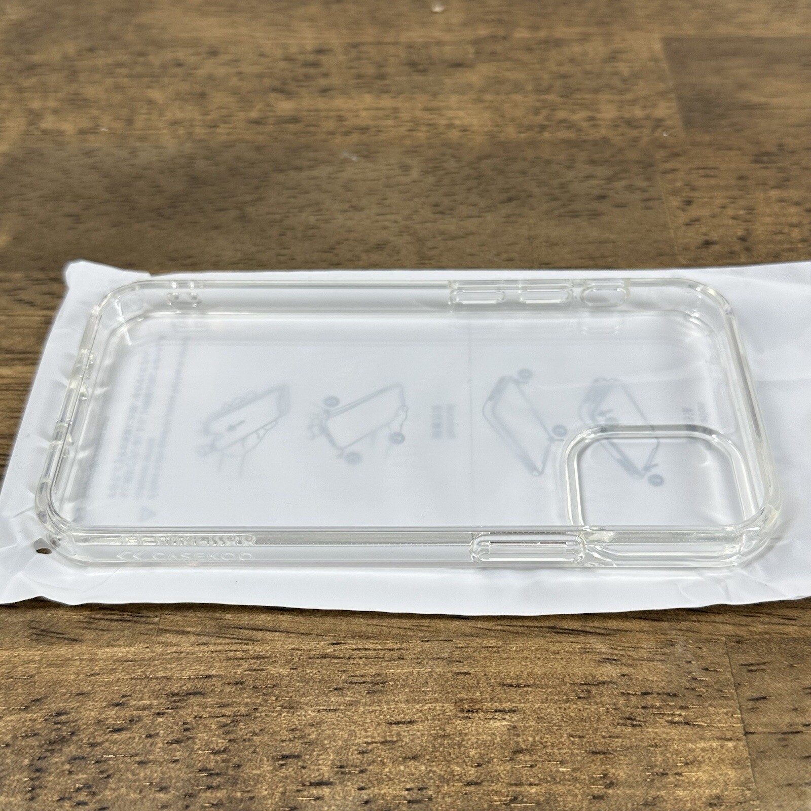 Casekoo iPhone 12 Mini Case 5.4” – Clear Slim Protective Back Cover – New in Box