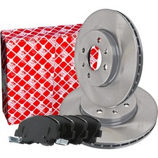 FEBI Bremsscheiben 256mm Beläge Vorne Satz für HYUNDAI i20 II GB KIA RIO 4