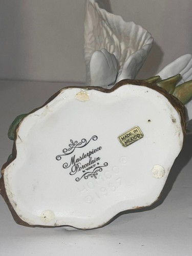 1987 Home Interiors& Gifts Masterpiece Porcelain WHITE SWAN Figurine HOMCO - Picture 9 of 9