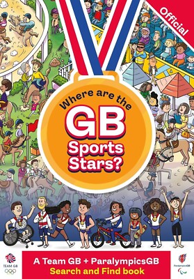 Where are the GB Sports Stars? Search and Find activity book NEW!  FREE SHIPPING