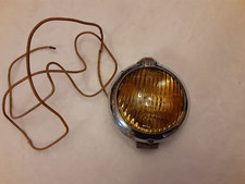 Vintage Hudson Fog Light Unity Model H-1 H1 Yellow Lens Embossed Chicago Usa Vintage Hudson Fog Light Unity Model H-1 H1 Yellow Lens Embossed Chicago Usa