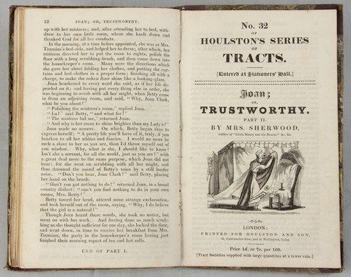 CHAPBOOKS 1830s bound collection of 17 original tracts religious + moral themes - Picture 19 of 24
