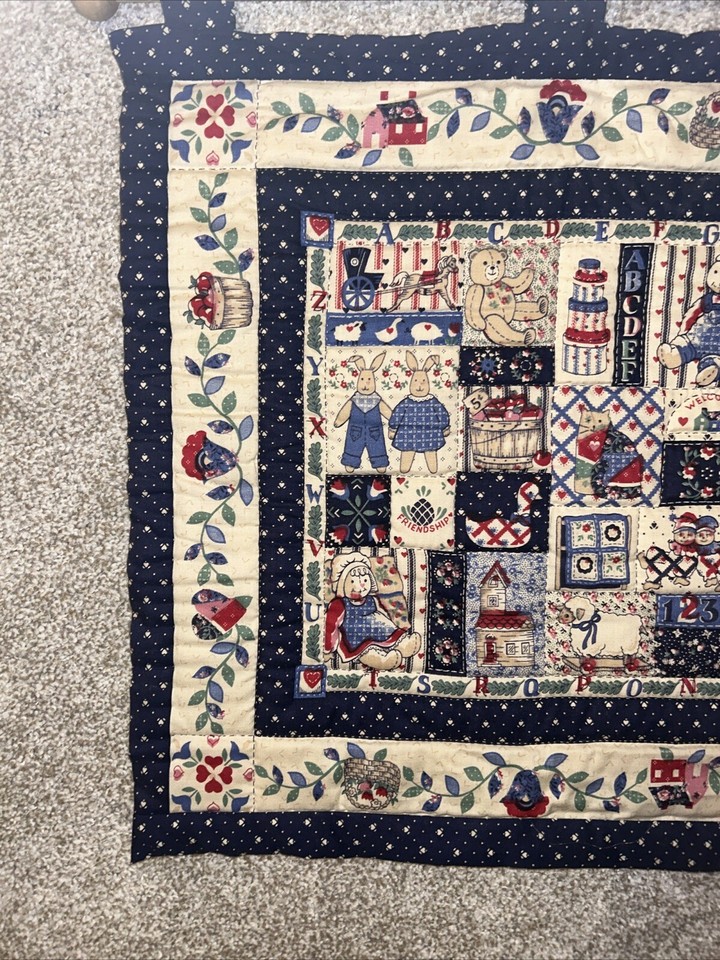 Handmade Quilt Wall Hanging Primitive Country Theme eBay