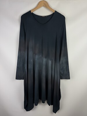 Cocon Commerz Privatsachen Ladies Lagenlook Long Sleeve Dress Size 2 