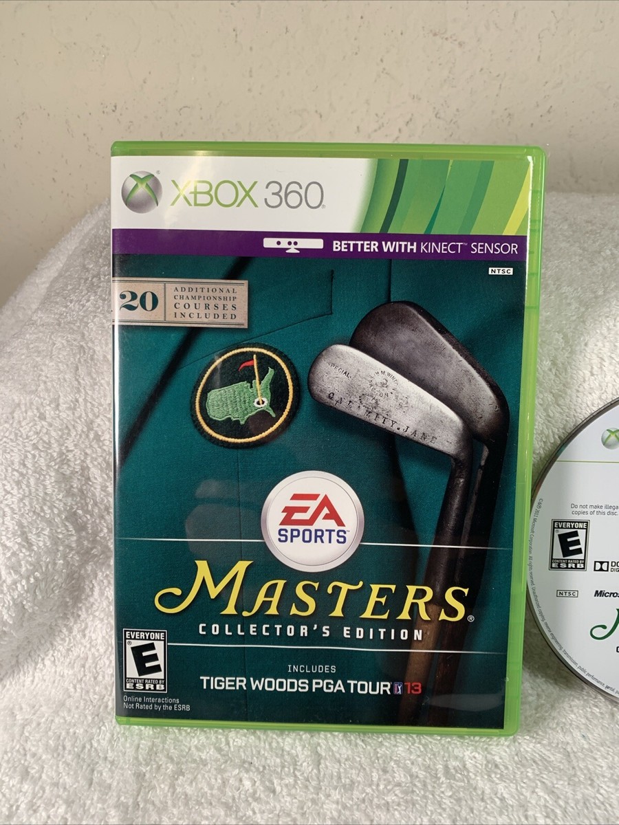 その他 Tiger Woods Pga Tour 13: Masters Tiger Woods PGA Tour 13 Masters Collector's Edition Microsoft Xbox