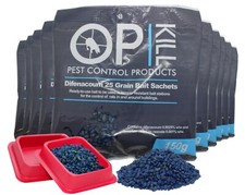 Opkill MEGA PACK Professional Rat & Mouse Killer  Poison Grain - 1.5KG Strong