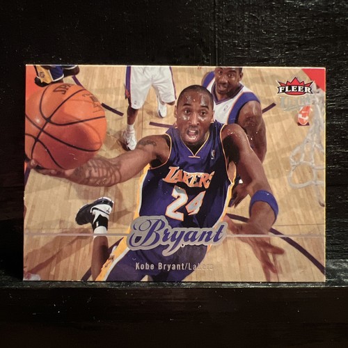 2007-08 Fleer Ultra #80 Kobe Bryant Los Angeles Lakers HOF GOAT Hall of 