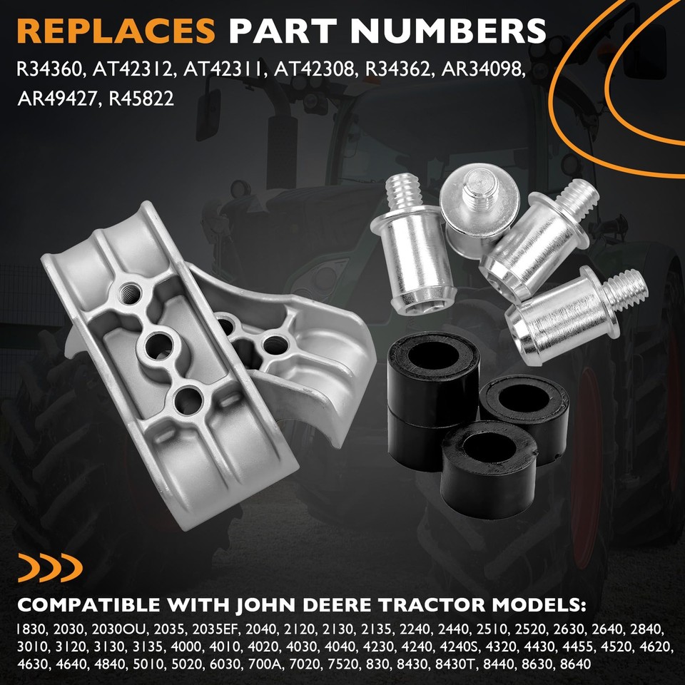 Hydraulic Pump Coupler Repair Kit with John Deere Tractor 1830 2030