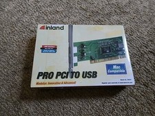 Inland Pro PCI to USB 08307 USB Interface with Dual USB Ports
