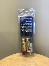 Western QDB21 Hose To Hose Fuel Gas Quick Connects