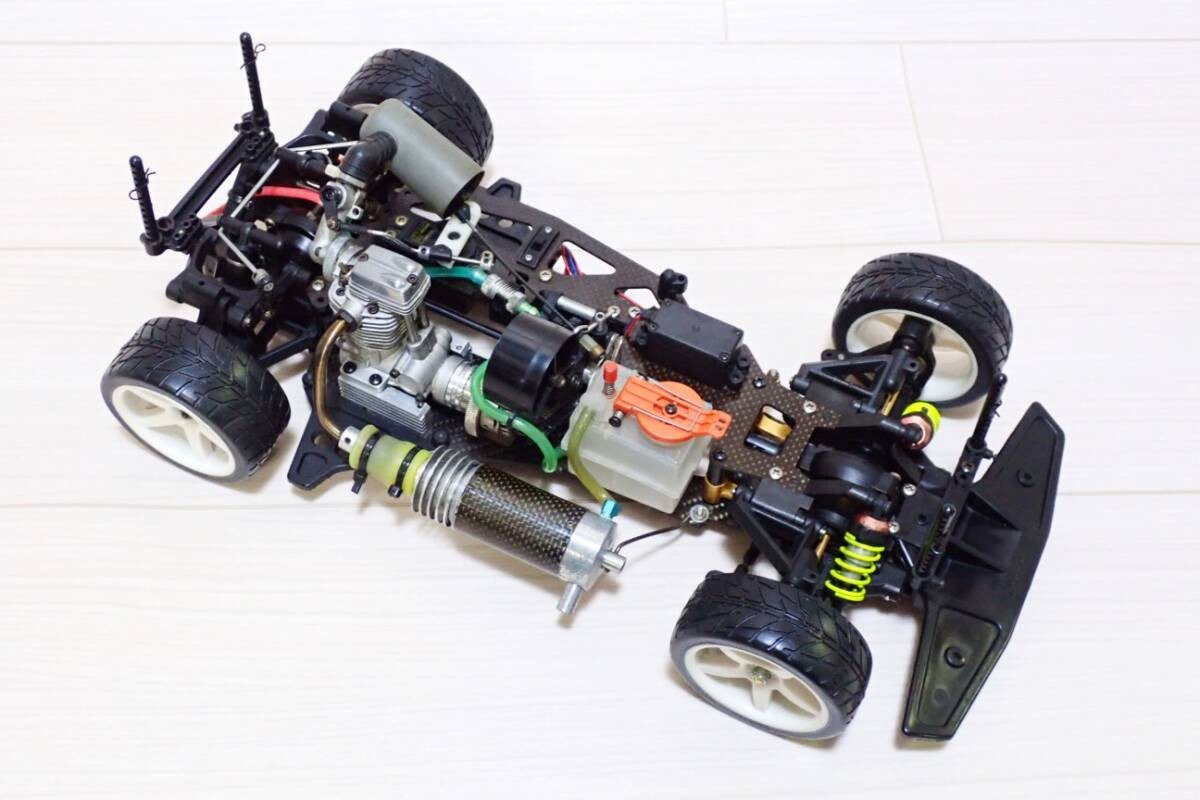Kyosho Gp Engine Car Super Ten Carbon Chassis Os.Max Fs26 4 Kyosho Gp Engine Car Super Ten Carbon Chassis Os.Max Fs26 4