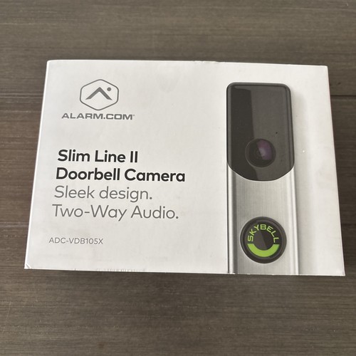Alarm.com SkyBell Slim Line II ADC-VDB105X Video Doorbell Camera | eBay