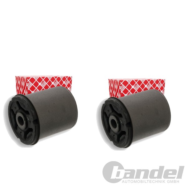 2X Febi Hinterachsbuchsen Lager Passend FüR Opel Ascona Astra Kadett Vectra-image