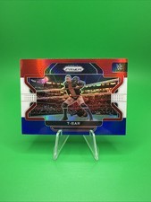 2022 Panini Prizm WWE Red White & Blue Prizm T-Bar #32. E21