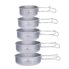 Boundless Voyage Titanium Cooker Set, Camping Cooker, Frying Pan, Climbing Pot,_