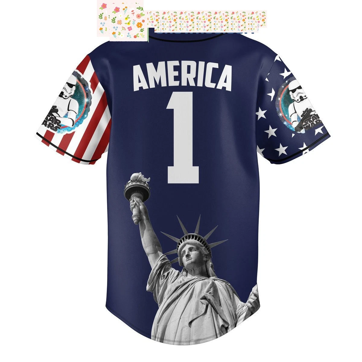 Star Wars The Stormtrooper Personalized Baseball Jersey