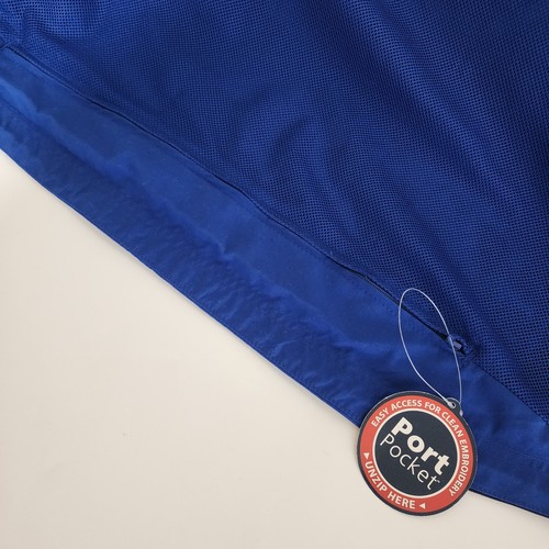 Chaqueta base LA84 Los Angeles Sport Tek cortavientos grande azul nueva con etiquetas - Imagen 9 de 15