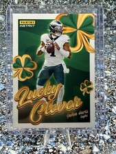 Panini 2025 Instant Football Lucky Clover Insert Jalen Hurts Eagles #4 NFL