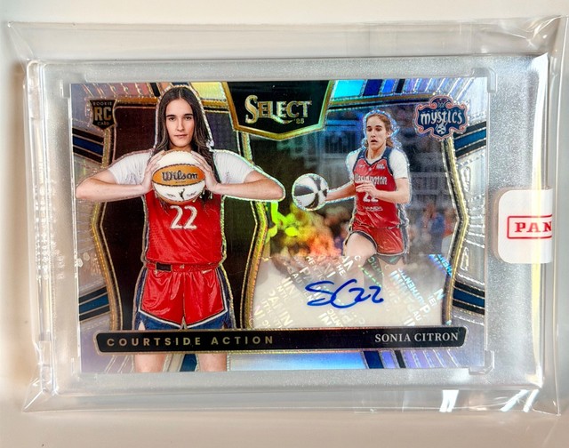 Sonia Citron RC ROOKIE AUTO 2025 WNBA Select Courtside Action Prizm Signature