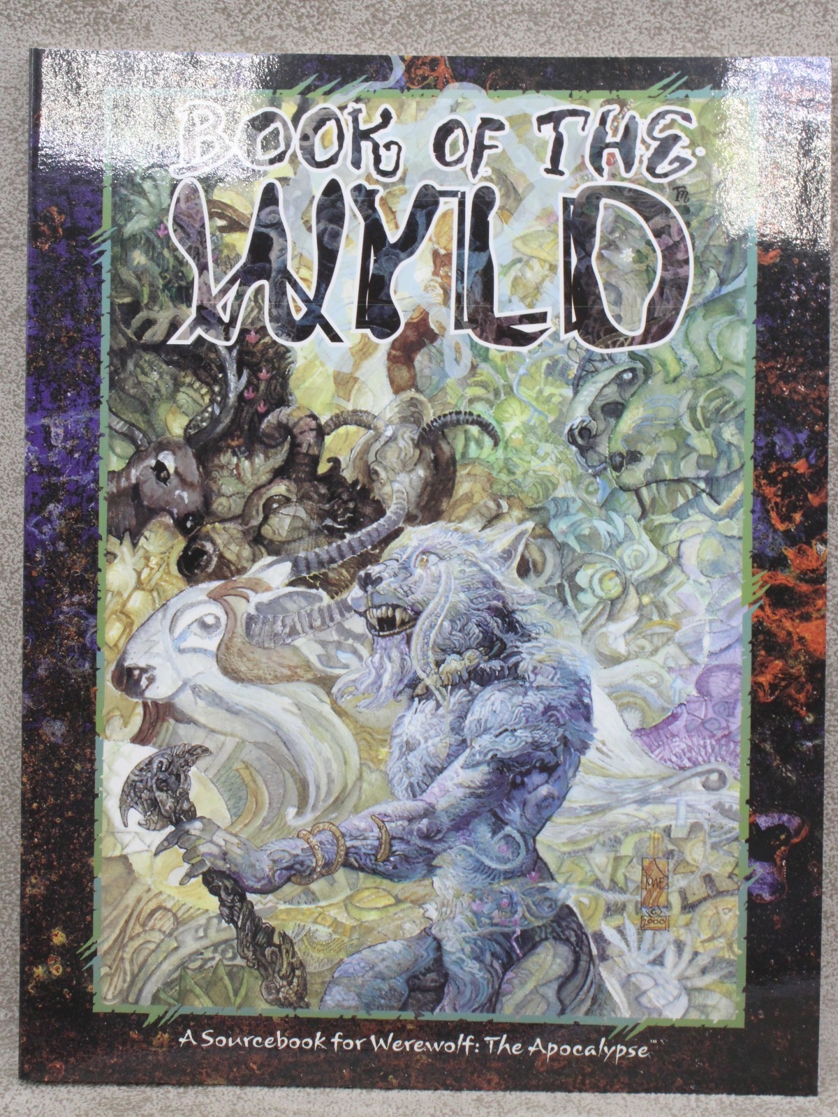 Werewolf the Apocalypse BOOK OF THE WYLD Sourcebook White Wolf 29255