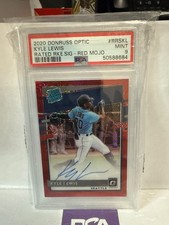 2020 PANINI DONRUSS OPTIC RATED ROOKIES SIGNATURES #RRSKL KYLE LEWIS RATED RKE.S