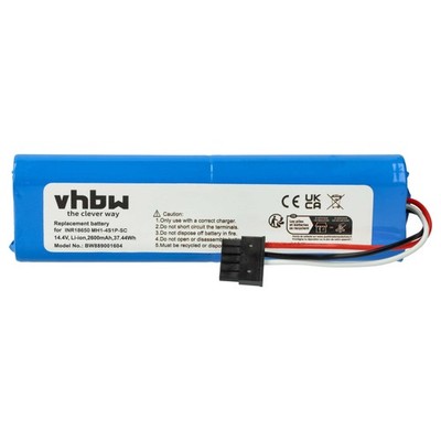 Akku für Viomi V-RVCLM26B V-RVCLMB21B V2 Pro V3 VXVC01-JG 2600mAh 14,4V