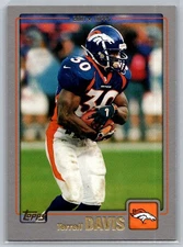 💎2001 Topps Football #75 Terrell Davis - Denver Broncos💎