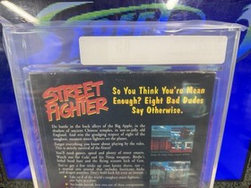 1992 IBM PC Street Fighter Graded VGA 85 Sealed Capcom Big Box NEW Ken & Ryu