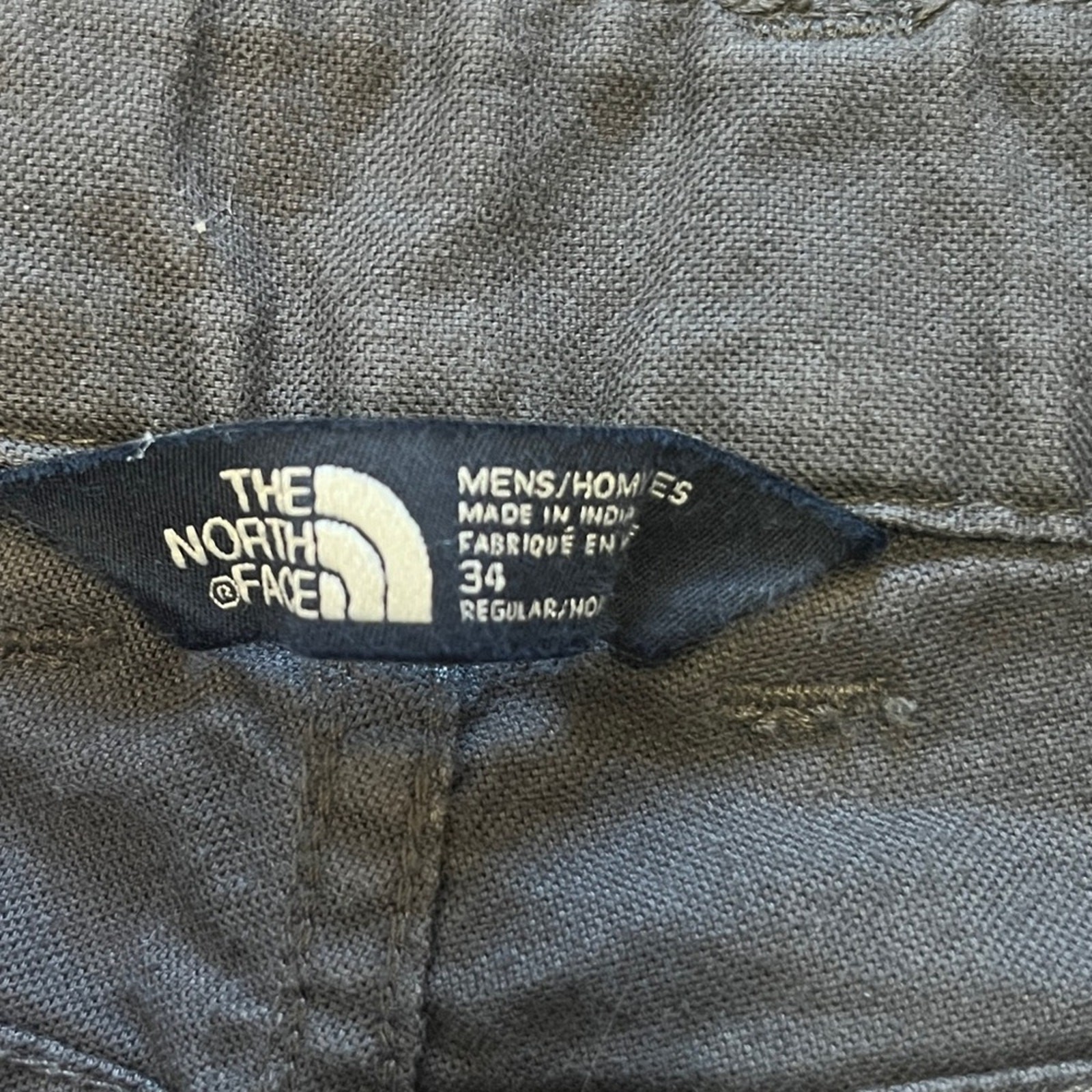 The North Face Shorts Mens 34 Dark Gray Hiking Outdoor Trails Utility Camping thumbnail 5