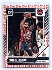Markus Howard 2024-25 Donruss EuroLeague #135 Optic 25th Anniversary #/25