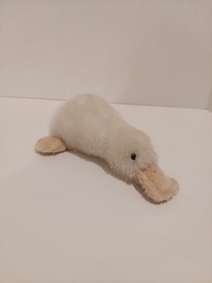 Ganz Lil  Kinz Googles Platypus Duck Plush White Retired 8'' Stuffed Toy No Code