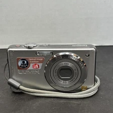 Panasonic Lumix DMC-FS6 Digital Camera Point & Shoot Leica Lens Silver iA OIS